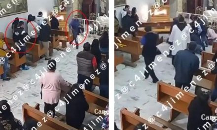 ¡Santo Dios! Hombre apuñala a feligrés con machete en plena misa