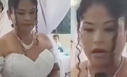 Video: Novia rechaza a su prometido en el altar y sorprende por sus razones