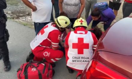 Niña de siete años es atropellada en la colonia Fundadores