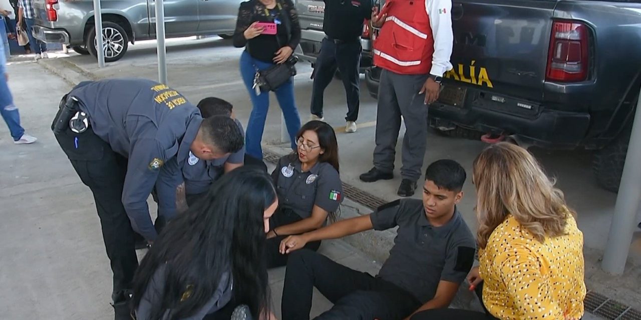 Realizan simulacro de Protección Civil en la Fiscalía del estado región centro
