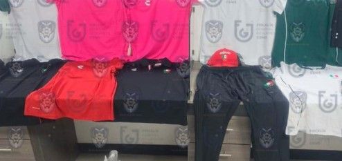 Detenidos dos sujetos por robo de uniformes del Comité Olímpico Mexicano
