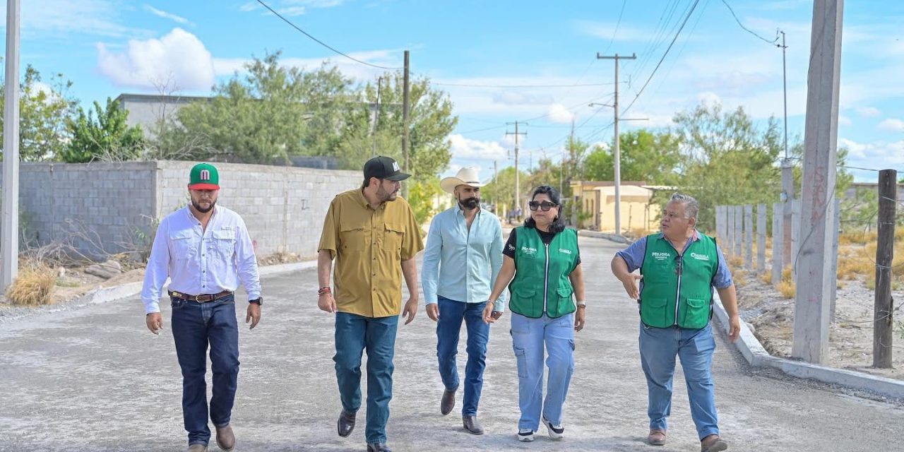 Con inversión de 11 mdp, continúan obras del plan ‘Prendamos Monclova’