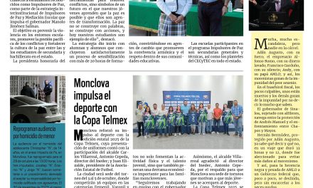 Portada RCG Centro [28 de septiembre de 2025] Impulsa DIF Coahuila la cultura de la paz en las escuelas; Detectan riñas entre alumnos en escuelas de Monclova y Frontera y más…