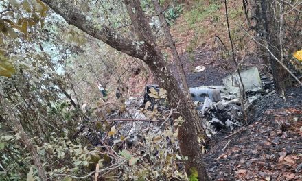 Localizan helicóptero de la CFE desaparecido en Jalisco; fallecen dos personas