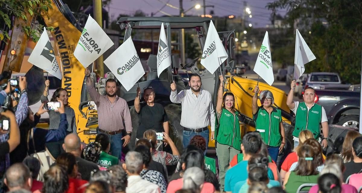 Carlos Villarreal fortalece a Monclova con obras e inversiones