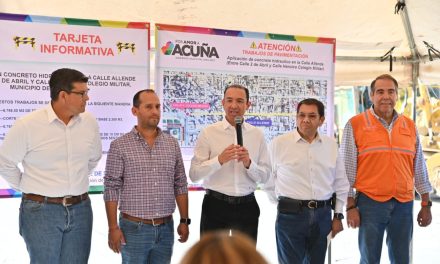 Inicia alcalde obra de mejoramiento vial por 9.1 mdp
