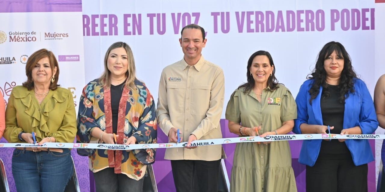 Inauguran el Centro Libre para mujeres