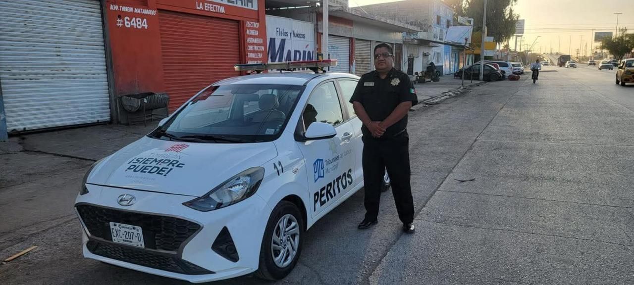 Peritos viales aumentan presencia en puntos críticos de Torreón
