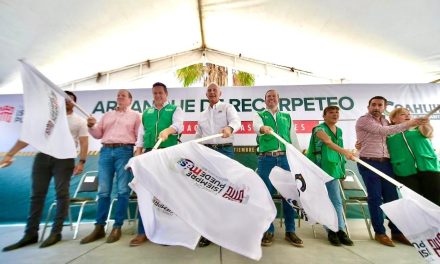 Román Cepeda arranca el recarpeteo del bulevar Diagonal Las Fuentes