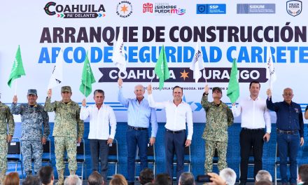 Arrancan construcción de Arco de Seguridad Carretero en Torreón