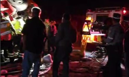 Accidente en Los Chorros deja a conductor grave