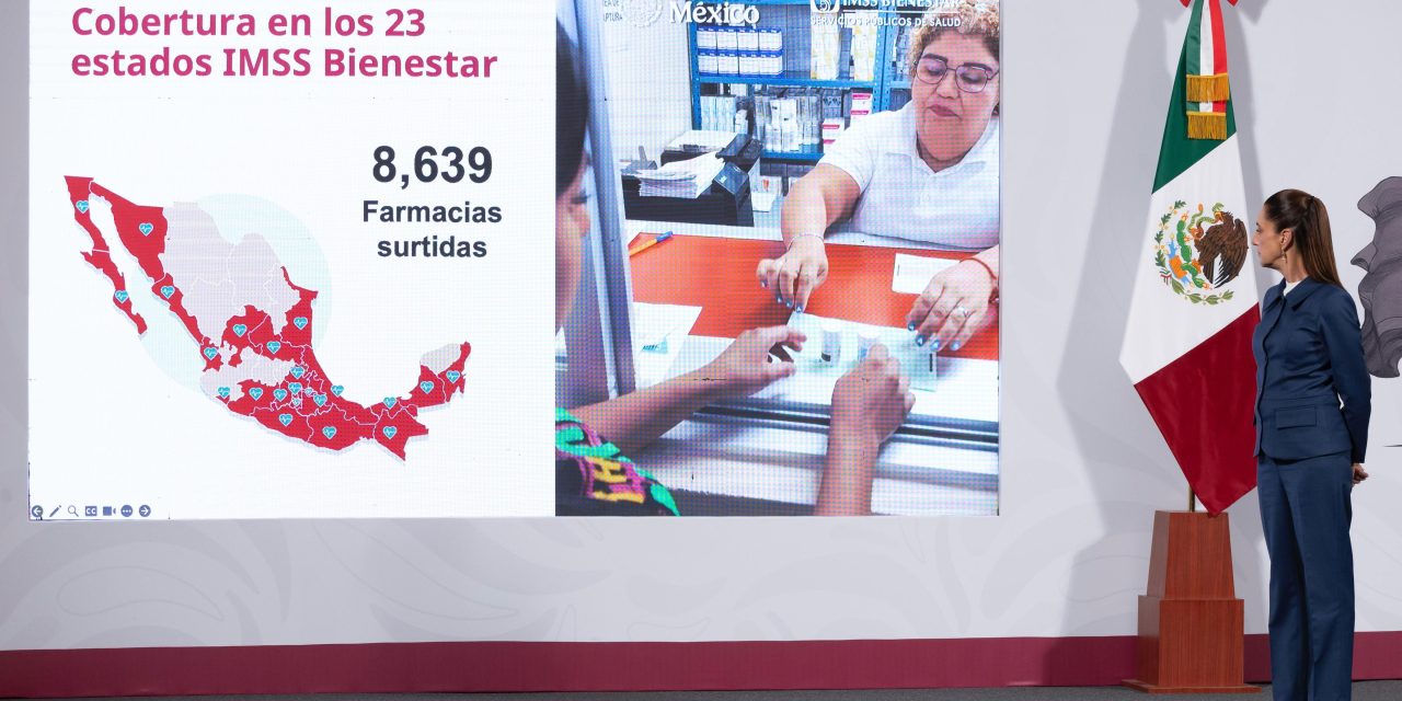 Gobierno federal asegura abasto de medicamentos con Rutas de la Salud