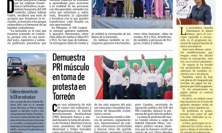 Portada RCG Media [21 de septiembre de 2025] Impulsa DIF estatal la inclusión en Coahuila; Ramos Arizpe fortalece el trabajo coordinado con el Ejército Mexicano y más…