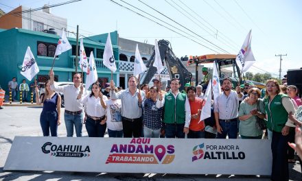 Javier Díaz inicia repavimentación en Valle de las Flores Popular