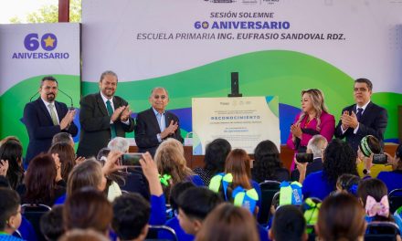 Ramos Arizpe celebra 60 años de la primaria ‘Ingeniero Eufrasio Sandoval Rodríguez’