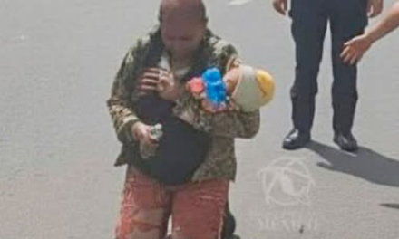 Ella es Alicia; la abuelita que arriesgó su vida para proteger a su nieta de la explosión