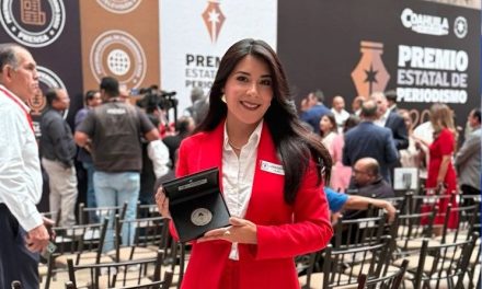 Gana premio estatal de periodismo Angélica Salinas de RCG Media