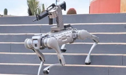 Perro robot llega a la policía de Zacatecas