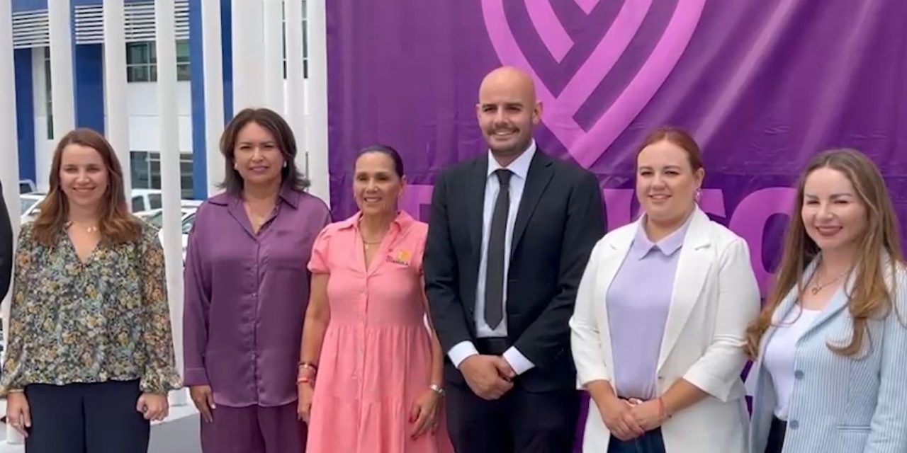 Inauguran nuevo punto violeta en Arteaga