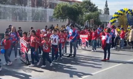 Inicia temporada infantil en la AFAIS con desfile dentro de la ruta recreativa