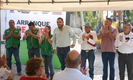 Inicia el alcalde de Monclova más obras de Pavimentación