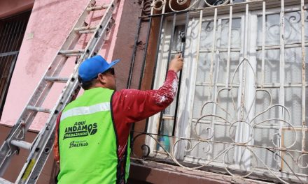 Intensifican acciones de embellecimiento en la calle Nicolás Bravo