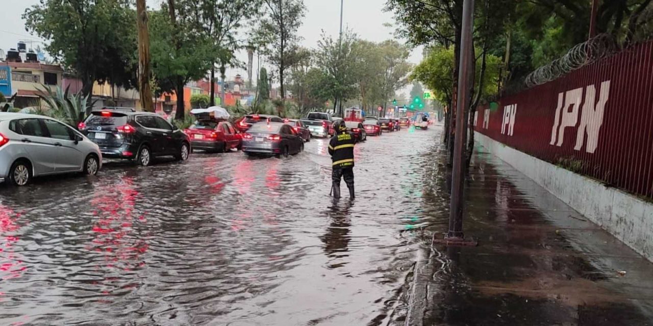 El martes llovió en la CDMX lo equivalente a llenar 4 mil albercas olímpicas
