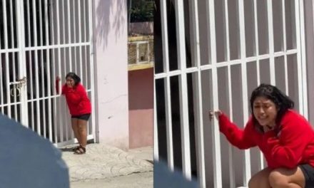 ¿Qué pasó con la mujer que lloraba afuera de una escuela y se hizo viral?