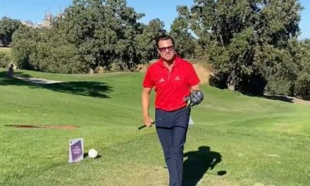 Peña Nieto reaparece en torneo de golf a beneficio en España