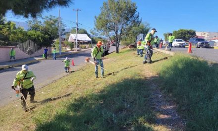 Refuerza Gobierno Municipal acciones de limpieza en áreas públicas