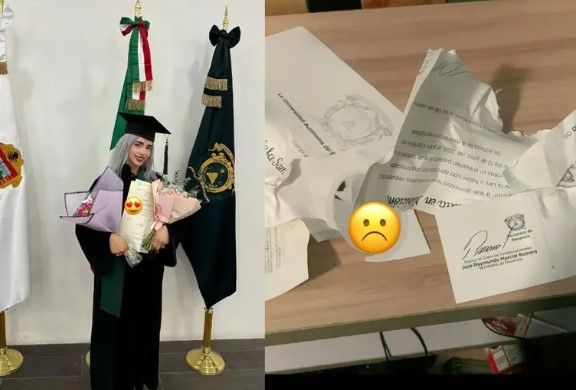 Joven expone a su ex en Tik Tok… él le rompió su título en venganza al ser acusado de infiel