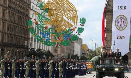 Sheinbaum reafirma soberanía de México en desfile militar