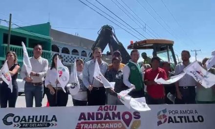 Inicia pavimentación en el Valle de las Flores Popular