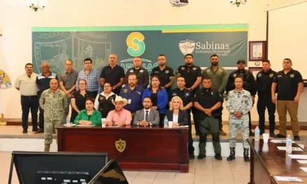Sabinas reitera las acciones para aportar al blindaje del estado