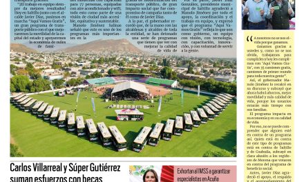 Portada RCG Centro [1 de octubre de 2025] Manolo Jiménez y Javier Díaz dan inicio al programa ‘Aquí Vamos Gratis’; Carlos Villarreal y Súper Gutiérrez suman esfuerzos con becas y más…