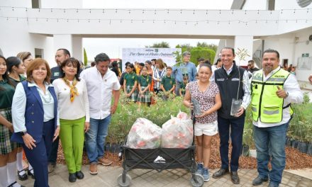 Entrega municipio árboles en la tercera jornada de reforestación