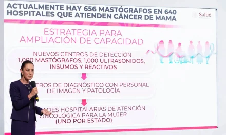 Sheinbaum anuncia nuevo modelo de atención para el cáncer de mama