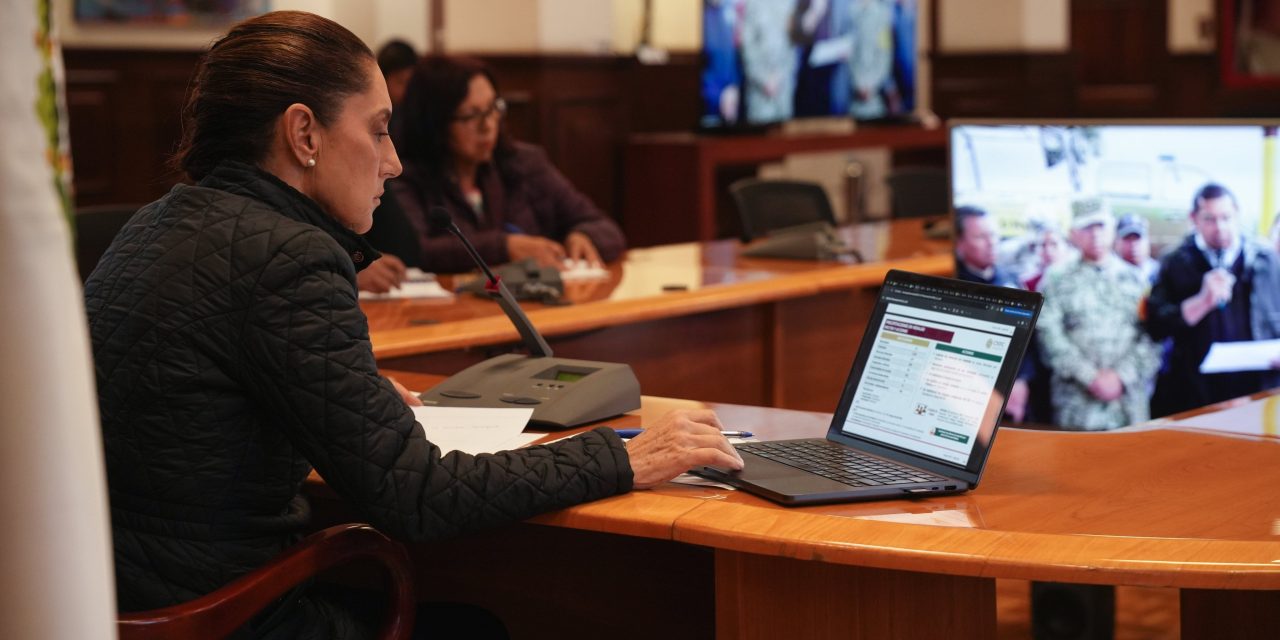 Sheinbaum garantiza apoyo a damnificados en cinco estados