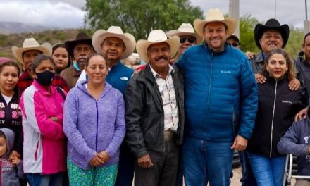 Lleva Tomás Gutiérrez programa ‘Tú Decides’ al ejido Guajardo
