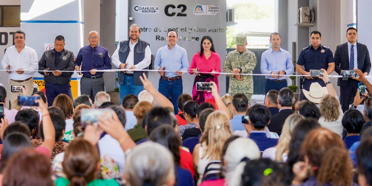 Coahuila fortalece su seguridad con tecnología e inteligencia