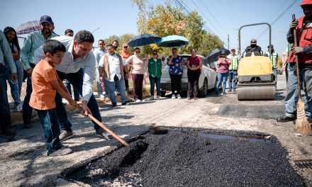 Javier Díaz supervisa cuadrillas de ‘Aquí Andamos’