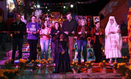 Inauguran altar en escalinatas de Santa Anita