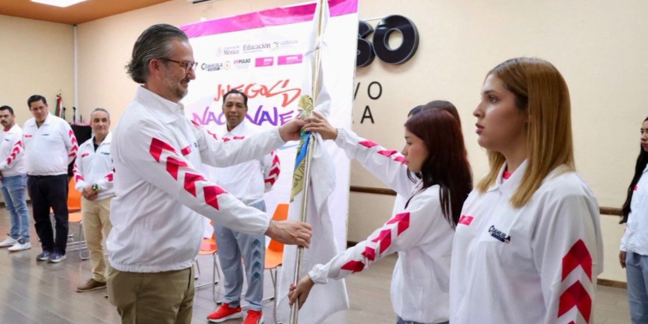 Abanderan a delegación coahuilense rumbo a juegos nacionales populares