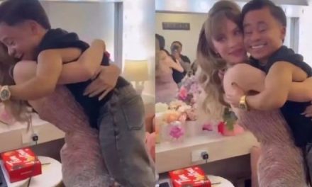 Video: Así fue el tierno momento donde Belinda se emociona y carga a Abelito