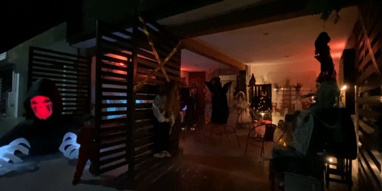 Saltillo: Familia celebra en grande el Halloween