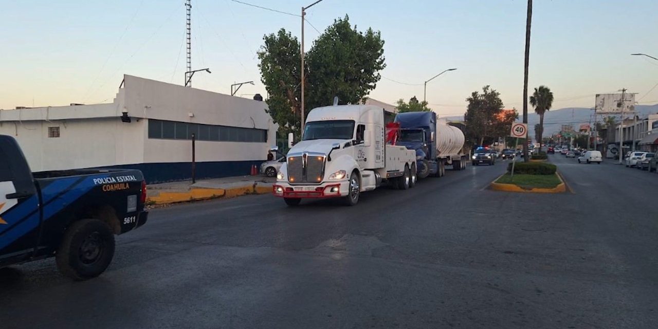 Decomisan pipa de combustible en Saltillo