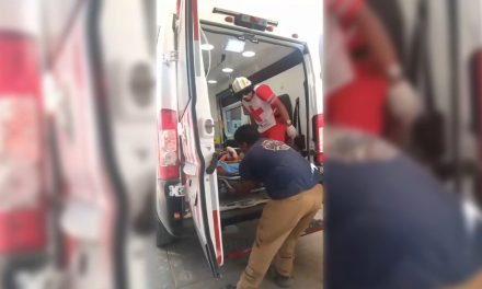 Dramática caída de venezolano en ‘La Bestia’ en Parras