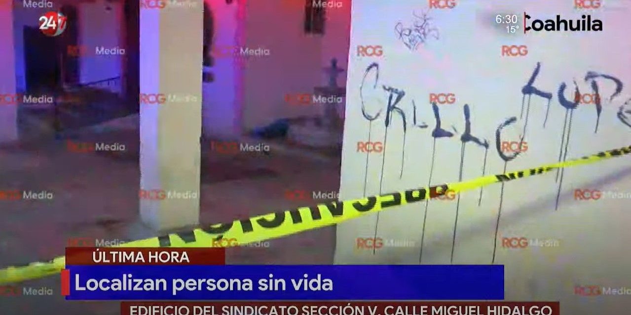 Localizan a persona sin vida en el centro de Saltillo