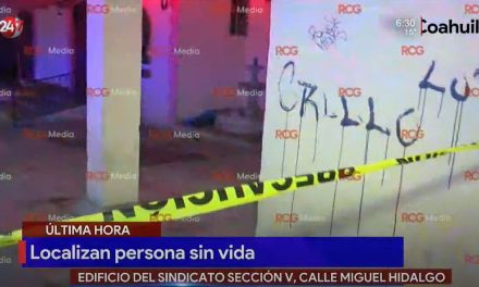 Localizan a persona sin vida en el centro de Saltillo