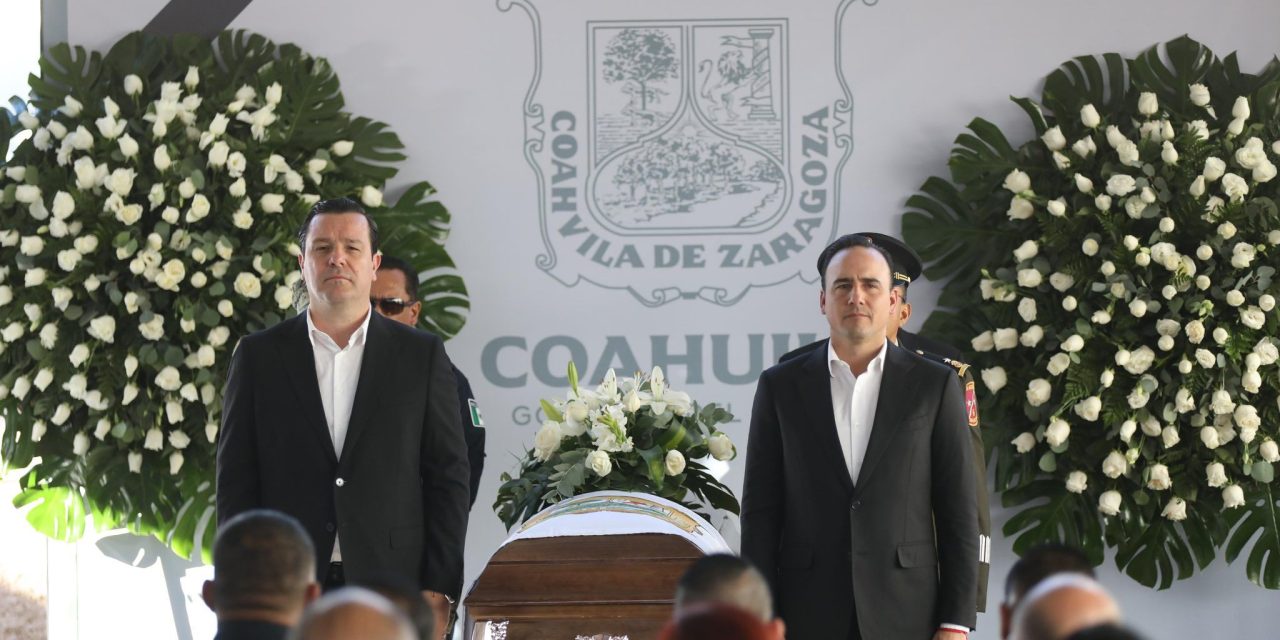 Despiden a elemento de Seguridad Pública Estatal  caído en cumplimiento de su deber